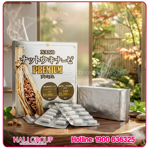 Viên Uống Nano Nattokinase Premium Nichiei Bussan - Ảnh 2