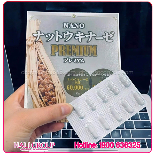 Viên Uống Nano Nattokinase Premium Nichiei Bussan - Ảnh 4