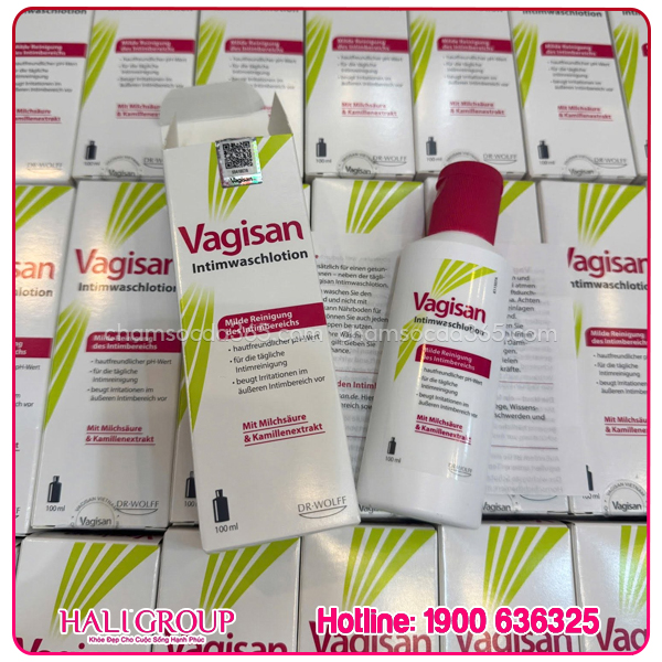 Dung Dịch Vệ Sinh Phụ Nữ Vagisan Intimwaschlotion Đức - Ảnh 2