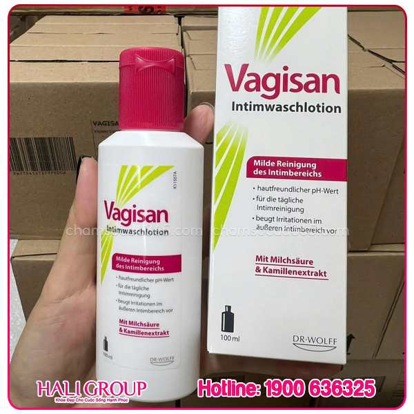 Dung Dịch Vệ Sinh Phụ Nữ Vagisan Intimwaschlotion Đức - Ảnh 4