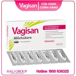 Viên Đặt Cân Bằng pH Vùng Kín Vagisan Milchsäure Đức
