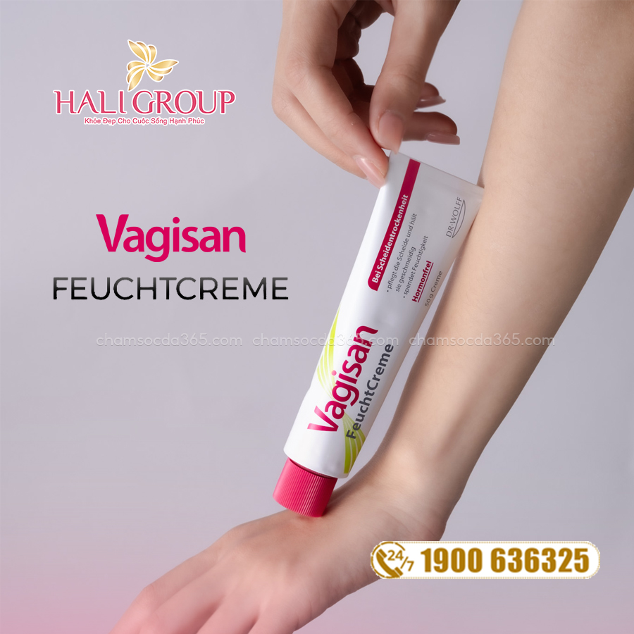 Kem Dưỡng Ẩm Vùng Kín Vagisan FeuchtCreme của Đức