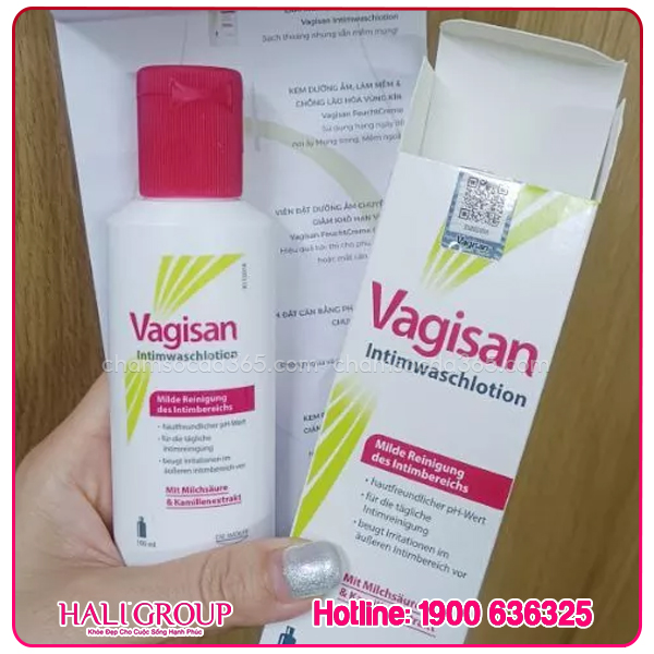Dung Dịch Vệ Sinh Phụ Nữ Vagisan Intimwaschlotion Đức review