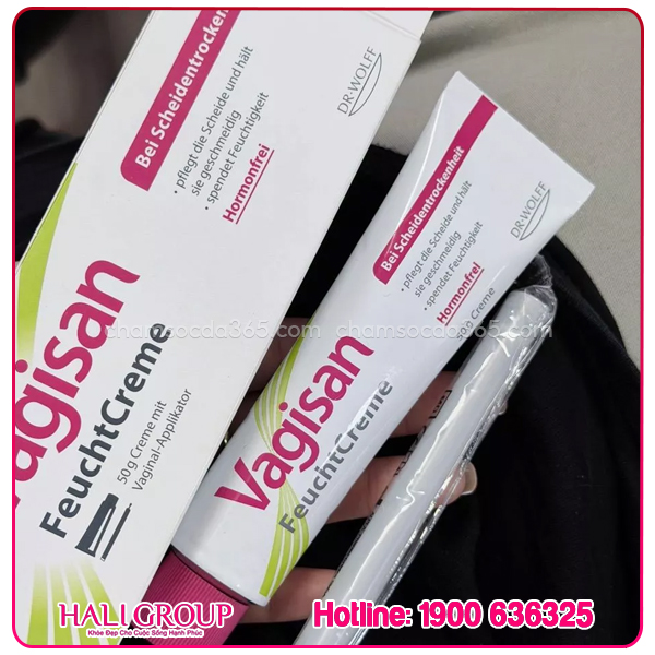 review Kem Dưỡng Ẩm Vùng Kín Vagisan FeuchtCreme Đức