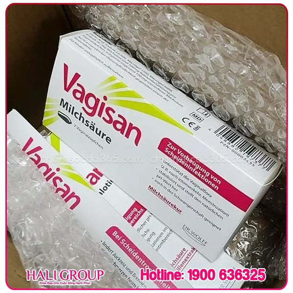 Viên Đặt Cân Bằng pH Vùng Kín Vagisan Milchsäure Đức review