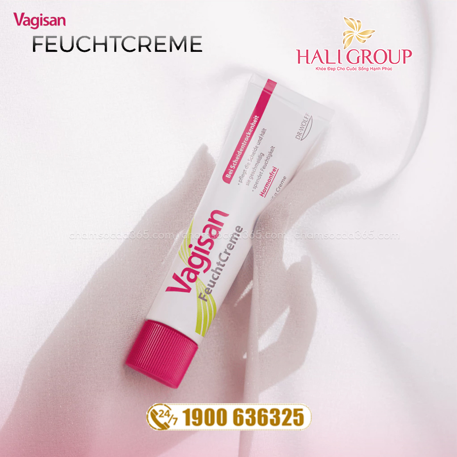 thành phần Kem Dưỡng Ẩm Vùng Kín Vagisan FeuchtCreme Đức